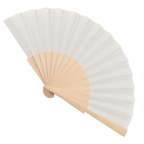 Abanico Plegable Personalizado Multicolor de Madera